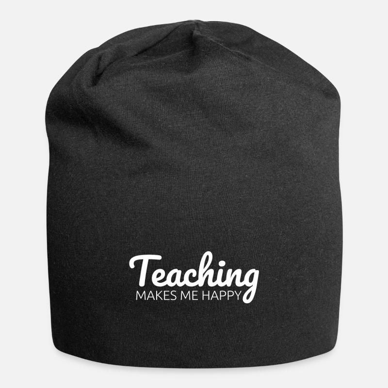 Schule Lehrer Lehrerin Geschenk Klasse Schüler - Bonnet en jersey - noir