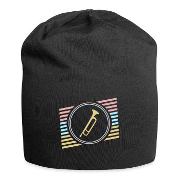 Trompete - Jersey-Beanie - Schwarz - Vorne