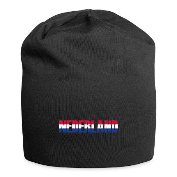 Nederland tricolor gift - Jersey Beanie - black - Front