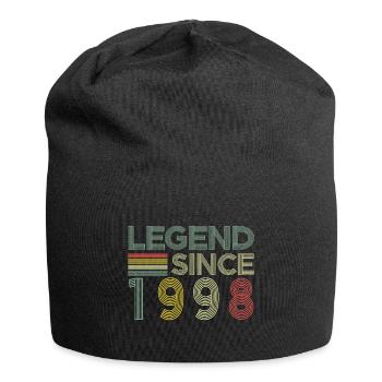 Légende depuis avril 1998 cadeau - Bonnet en jersey - noir - Devant
