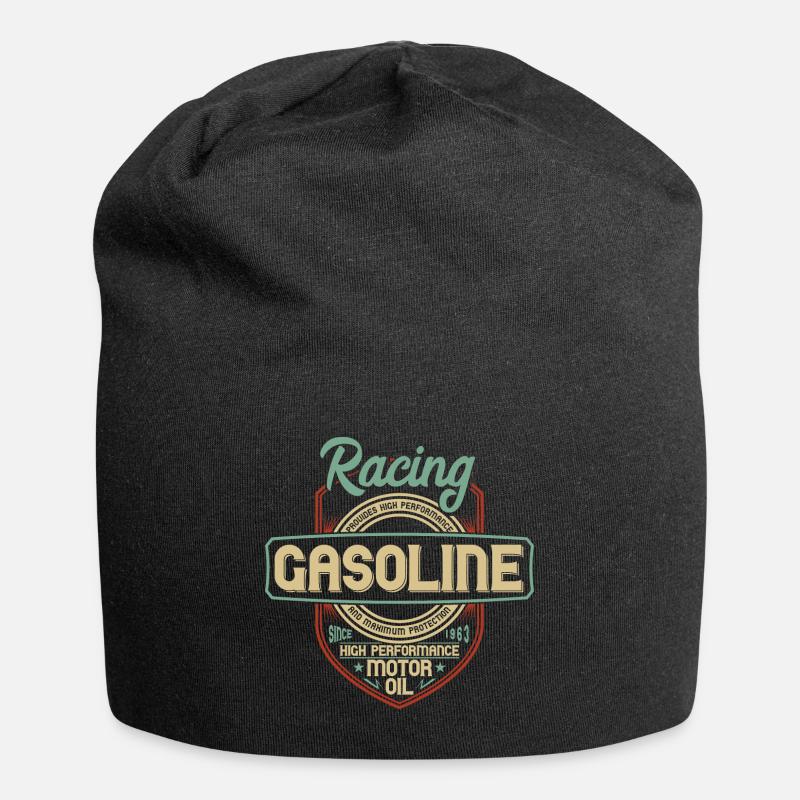 Essence de course - Bonnet en jersey - noir
