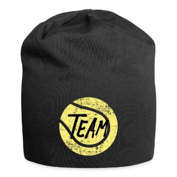 Cadeau de tennis d'équipe - Bonnet en jersey - noir - Devant