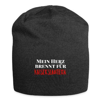 Kaiserslautern - Jersey-Beanie - Anthrazit - Vorne
