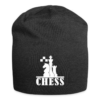 Chess - Jersey Beanie - charcoal grey - Front