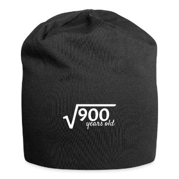 30 jahre alt Wurzel Mathe - Jersey-Beanie - Schwarz - Vorne