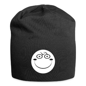 Fahrrad Bike Bicycle Smile Gift - Jersey Beanie - black - Front