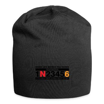 Conduire un puch n'est pas seulement un cadeau de loisir - Bonnet en jersey - noir - Devant