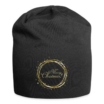 Merry Christmas! - Jersey Beanie - black - Front