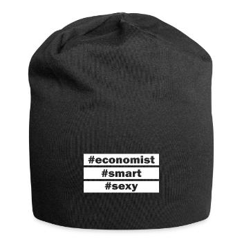 Cadeau d'économiste sexy intelligent d'économiste - Bonnet en jersey - noir - Devant