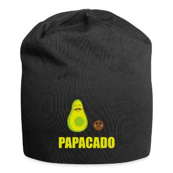 Papacado Gift Father's Day Saying - Jersey Beanie - black - Front