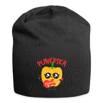 Punkrika Punkige Paprika Guitar Punkrock - Jersey Beanie - black - Front