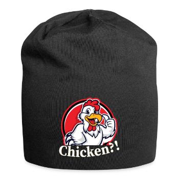 Poulet poulet - poulet - Bonnet en jersey - noir - Devant