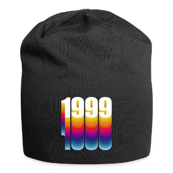 1999 Année de naissance - Bonnet en jersey - noir - Devant