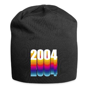 Born in 2004 Year of birth - Jersey Beanie - black - Front