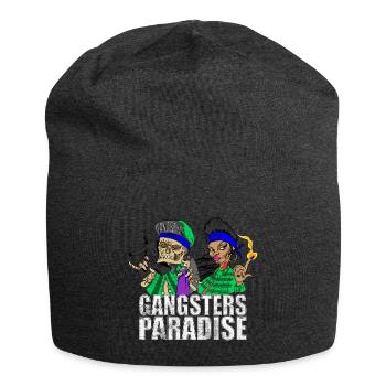 Gangsters Paradise - Jersey-Beanie - Anthrazit - Vorne