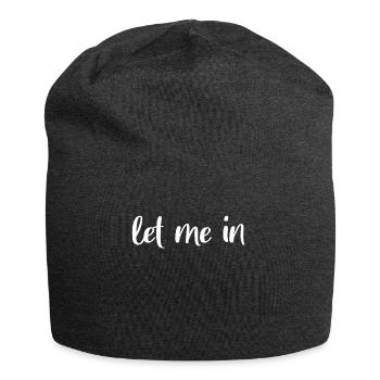 Let me en - Bonnet en jersey - charbon - Devant