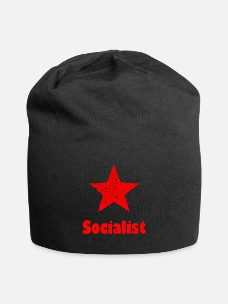 Socialist - Jersey Beanie - black