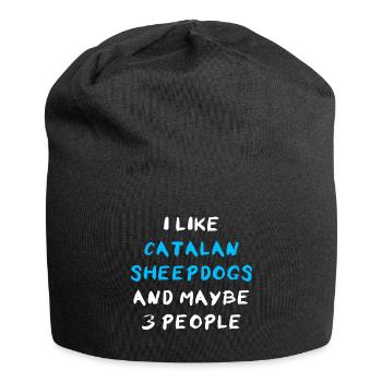 Catalan Sheepdog - Jersey Beanie - black - Front