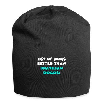 Brazilian Dogos - Jersey-Beanie - Schwarz - Vorne