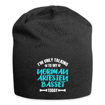Norman Artesien Basset - Jersey Beanie - black - Front