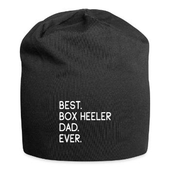 Box Heeler Dad - Jersey-Beanie - Schwarz - Vorne