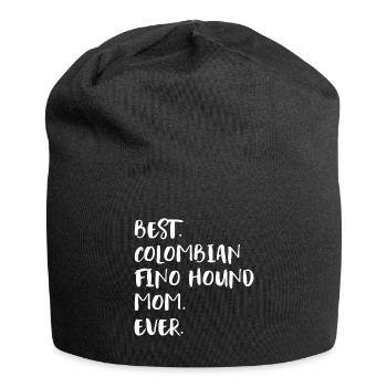 Colombian Fino Hound Mom - Jersey-Beanie - Schwarz - Vorne