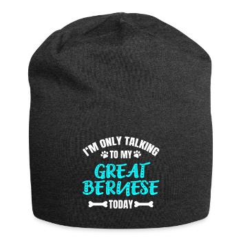 Great Bernese - Jersey-Beanie - Anthrazit - Vorne