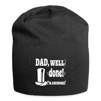 Father's Day - Jersey Beanie - black - Front