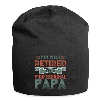 Father's Day - Jersey Beanie - black - Front