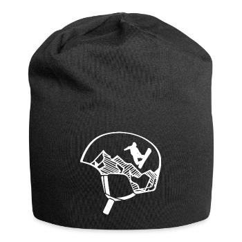 Montagne - Snowboard - (25) - Bonnet en jersey - noir - Devant