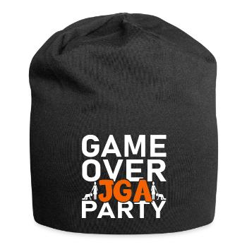 Game Over JGA Party - Jersey-Beanie - Schwarz - Vorne
