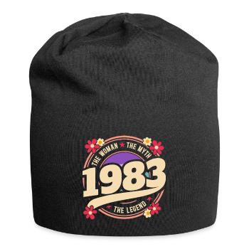 Femme 1983 La Légende 40 Ans Anniversaire - Bonnet en jersey - noir - Devant