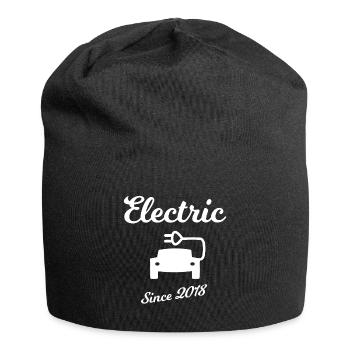 Electric since 2018 - Jersey Beanie - black - Front
