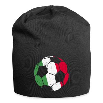 Italy, football, team, supporter, champions - Jersey Beanie - black - Front