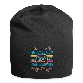 Contrôleur d’inscription Niveau de jeu Jardin d’enfants - Bonnet en jersey - noir - Devant