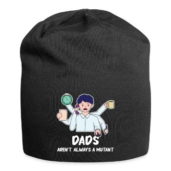 Vatertag starkes Design - Jersey-Beanie - Schwarz - Vorne
