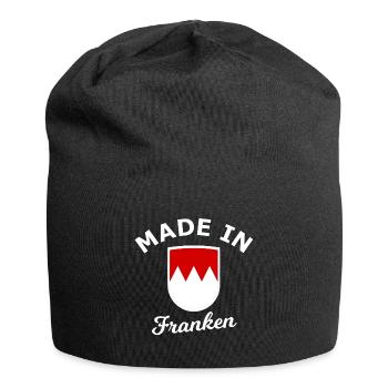 Fabriqué en Franconie - Bonnet en jersey - noir - Devant