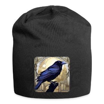 Black Raven - Jersey Beanie - black - Front