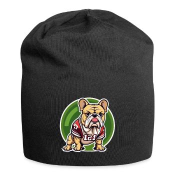 Football - Jersey-Beanie - Schwarz - Vorne