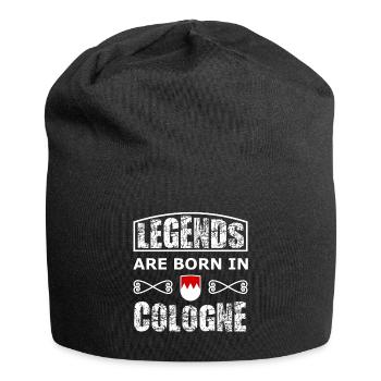 Né dans la belle ville de Cologne - Bonnet en jersey - noir - Devant