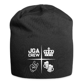 Bachelor Party Jga Crew Saying - Jersey Beanie - black - Front