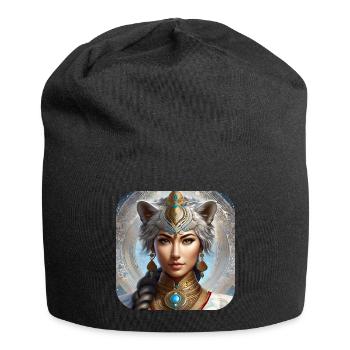 Mystic Animal Shaman - Jersey Beanie - black - Front