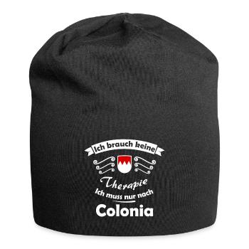 Le mal du pays pour Cologne - Bonnet en jersey - noir - Devant