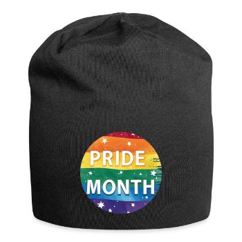 Mois de la fierté LGBTQ - Bonnet en jersey - noir - Devant