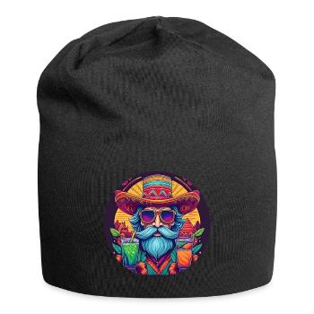 5 de Mayo Party Drinko de Mayo Mexican Hipst - Jersey Beanie - black - Front