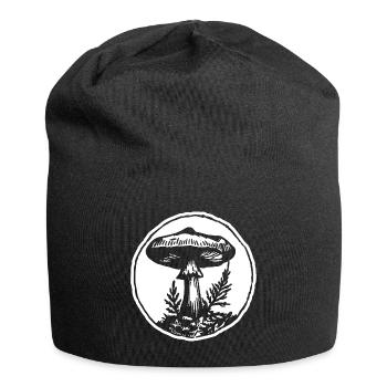 Pilz Pilzsammler - Jersey-Beanie - Schwarz - Vorne