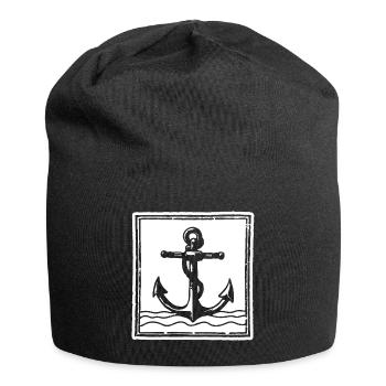 Anchor - Jersey Beanie - black - Front