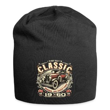 65ème Anniversaire Vintage 1960 PAS VIEUX CLASSIQUE - Bonnet en jersey - noir - Devant