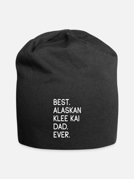 Alaskan Klee Kai - Jersey-Beanie - Schwarz