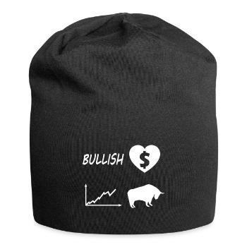 Investor und Kapitalist - Jersey-Beanie - Schwarz - Vorne